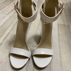 Woman’s heeled sandals
